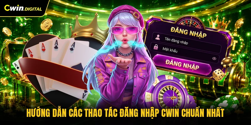 Hướng dẫn các thao tác đăng nhập CWIN chuẩn nhất