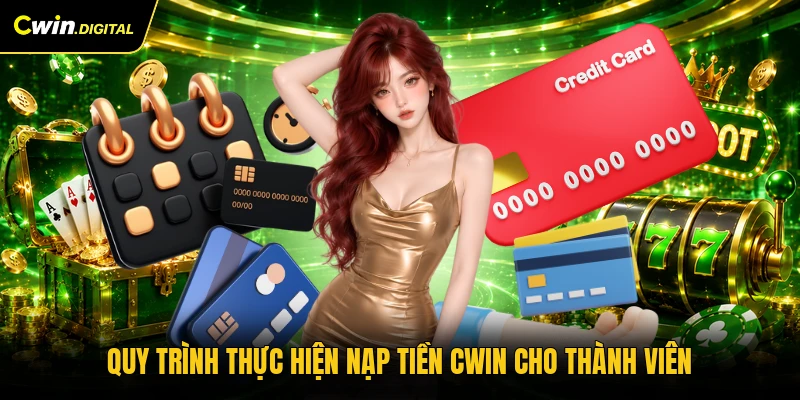 Quy trình thực hiện nạp tiền CWIN cho thành viên